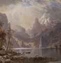 Озеро Тахо. 1868 - 33 x 41 смХолст, маслоРомантизмСШАКембридж (штат Массачусетс). Художественный музей Фогга
