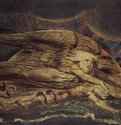 И Элохим создал Адама. 1795 - 43 x 53,5 смПеро, цветная гравюра, акварельРомантизмВеликобританияЛондон. Галерея Тейт