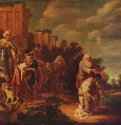 Крещение мавра апостолом Филиппом. 1640 * - 75 x 107 смДеревоБароккоНидерланды (Голландия)Эстергом. Христианский музей