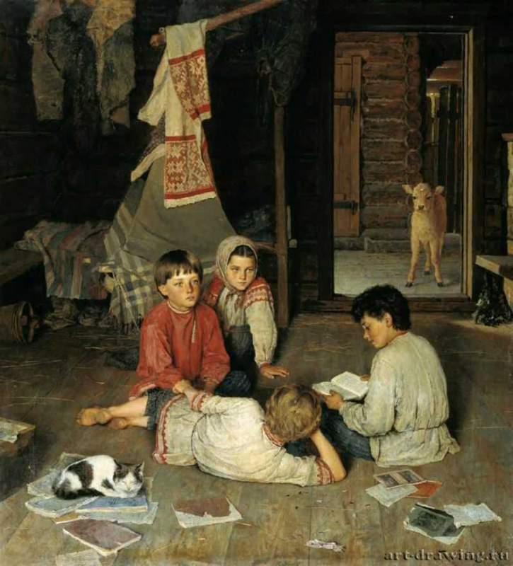 Новая сказка, 1891 г. - Национальный художественный музей Республики Беларусь. Минск. Россия.