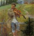 Мальчик со скрипкой, 1897 г. - Нижнетагильский музей изобразительных искусств. Нижний Тагил. Россия.
