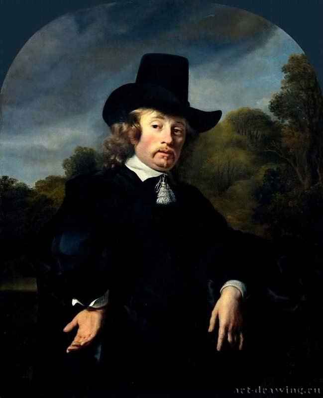 Портрет Ролофа Меленера. 1650 - Холст, масло 118 x 96,5 Риксмузеум Амстердам