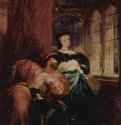 Франциск I и Маргарита Наварская. 1827 - 46 x 34 см. Холст, масло. Романтизм. Великобритания. Лондон. Собрание Уоллеса.
