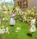 Майские цветы, 1894 г. - Холст, масло; 51 х 64 см. Государственная Третьяковская галерея.