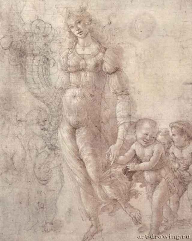 Боттичелли, Сандро: Аллегория Плодородия или Осени 1480-1485.