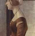 Портрет молодой женщины - 1475 *61 x 40 смДерево, темпераВозрождениеИталияФлоренция. Палаццо Питти
