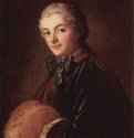Портрет дамы с муфтой, 1750. - Холст, масло. Рококо. Франция. Париж. Лувр.
