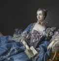 Портрет мадам Помпадур, 1750. - 36 x 44 см. Холст, масло. Рококо. Франция. Эдинбург. Национальная галерея Шотландии.