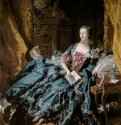 Портрет мадам Помпадур, 1758. - 212 x 164 см. Холст, масло. Рококо. Франция. Мюнхен. Cтарая Пинакотека.