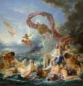 Триумф Венеры, 1740. - 130 x 162 см. Холст, масло. Рококо. Франция. Стокгольм. Национальный музей.