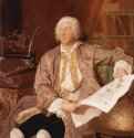 Портрет шведского посла К. Г. Тессина, 1740. - Холст, масло. Рококо. Франция. Стокгольм. Национальный музей.