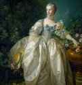 Мадам Бержере, 1766 г. - Холст, масло; 143.5 x 105.4 см. Рококо. Франция. Вашингтон, Национ. галерея.