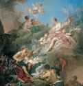 Вулкан дарит оружие Венере, 1769 г. - Холст, масло. Рококо. Франция.