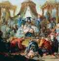 Китайский рынок, 1742. - Холст, масло. Рококо. Франция. Безансон, Музей изящн.искусств.