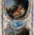 Аллегория Поэзии и Музыки, 1750-1752 г. - Холст, масло; 217 х 96 см. Рококо. Франция. Нью-Йорк, Коллекция Фрик.