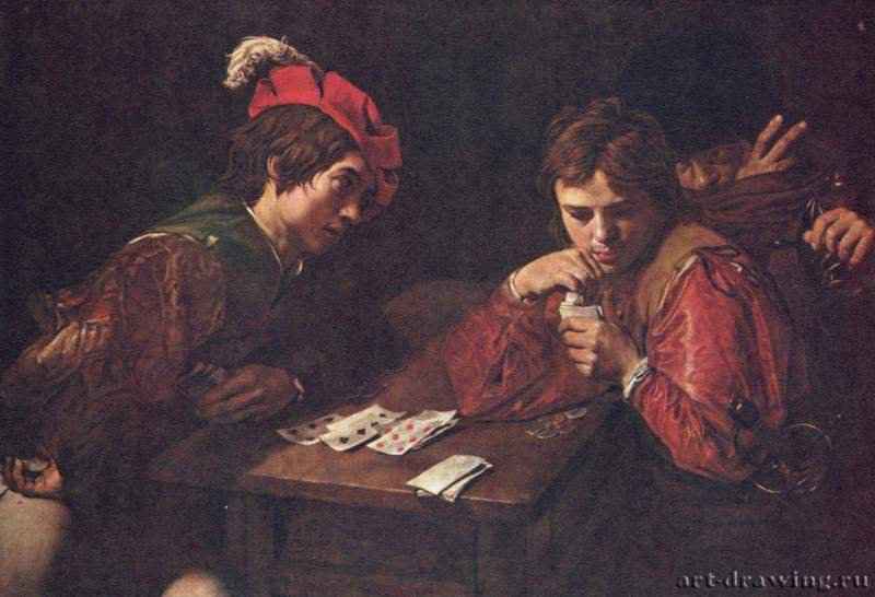 Шулер - 1630 *94,5 x 137 смХолст, маслоБароккоФранцияДрезден. Картинная галерея