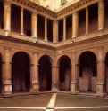 Внутренний двор церкви Санта Мария делла Паче. Закончен 1504 - Рим.
