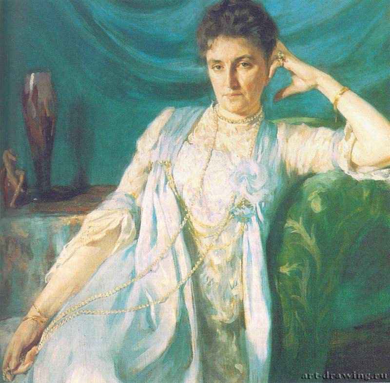 Портрет графини Е. М. Толстой - 1900МаслоРеализмРоссия