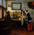 В мастерской у портного. 1661 - Холст, масло 66 x 53 Риксмузеум Амстердам