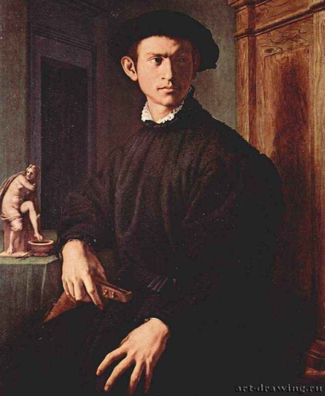 Портрет молодого человека с лютней - 1530-153294 x 79 смДерево, темпераМаньеризмИталияФлоренция. Галерея Уффици