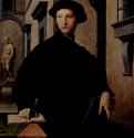 Портрет Уголино Мартелли - 1535-1538102 x 85 смДерево, маслоМаньеризмИталияБерлин. Картинная галереяПортрет гуманиста в его флорентийском дворце, на заднем плане: 'Давид' Донателло