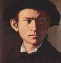 Портрет молодого человека с лютней. Деталь - 1530-1532Дерево, темпераМаньеризмИталияФлоренция. Галерея Уффици