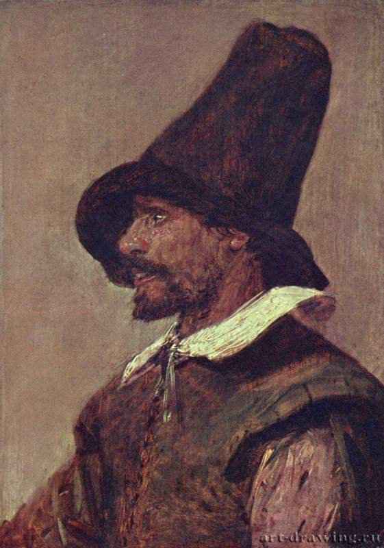Портрет Яна де Дода - 1630-1640 *19,5 x 12 смДерево, маслоБароккоНидерланды (Фландрия)Роттердам. Музей Бойманс ван Бейнинген