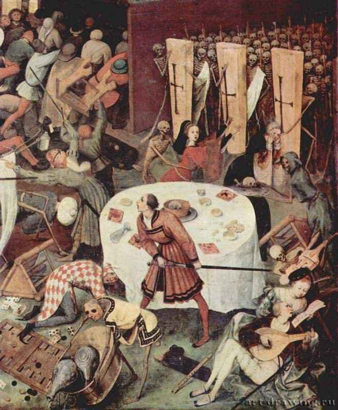 Триумф смерти. Деталь - 1562-1563 * Дерево, масло Возрождение Нидерланды (Фландрия) Мадрид. Прад 