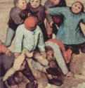 Серия так называемых лубочных картин, Детские забавы. Деталь - 1560Дерево, маслоВозрождениеНидерланды (Фландрия)Вена.  Художественно-исторический музей