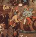 Серия так называемых лубочных картин, битва Великого Поста и Масленицы. Деталь - 1559Дерево, маслоВозрождениеНидерланды (Фландрия)Вена. Художественно-исторический музей