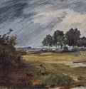 Пейзаж во время дождя - Вторая половина 19 века22 x 26 смКартонРеализмГерманияМюнхен. Новая Пинакотека