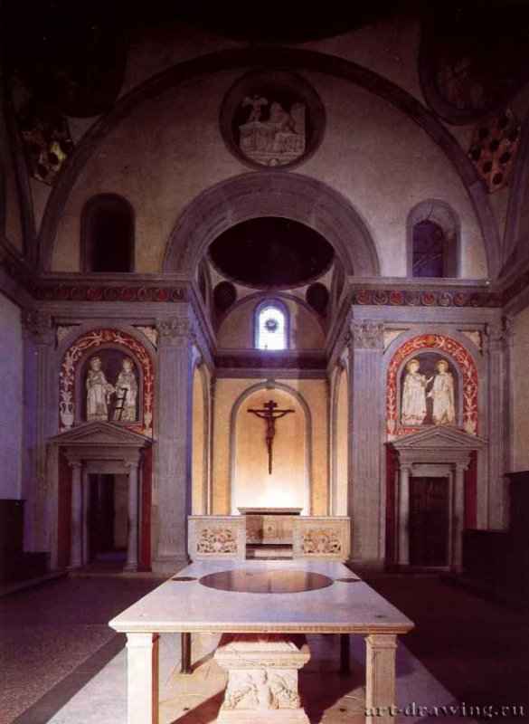 Брунеллески, Филиппо: Старая сакристия 1419/1421-1428.