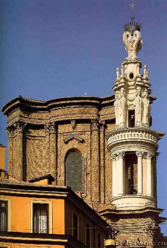 Церковь Сан Андреа делле Фрате. Купол и колокольня - Венеция. Италия.