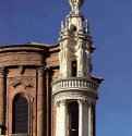 Церковь Сант Андреа делле Фратте. Деталь купола. 1654-1655 - Рим. Италия.