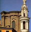 Церковь Сан Андреа делле Фрате. Купол и колокольня - Венеция. Италия.