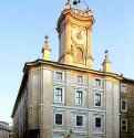 Оратория св. Филиппо Нери. Боковой фасад. Вид с виа Папалис. 1638-1650 - Рим. Италия.