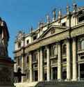 Собор Святого Петра. Фасад. Завершен в 1612 - Рим. Италия.