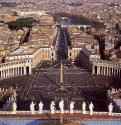 Площадь святого Петра - Рим. Италия.