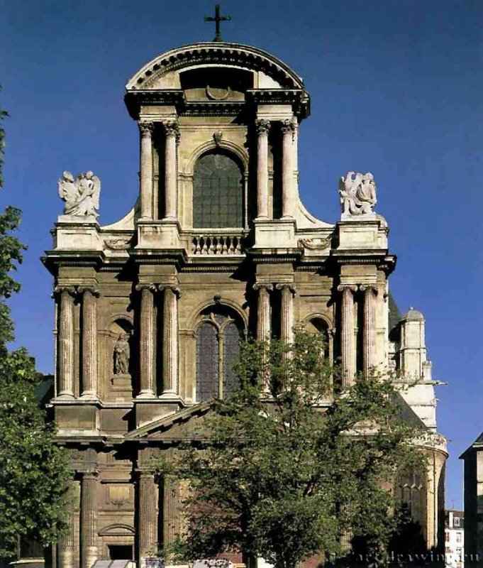 Церковь Сен-Жерве. 1616-1621 - Париж. Франция.