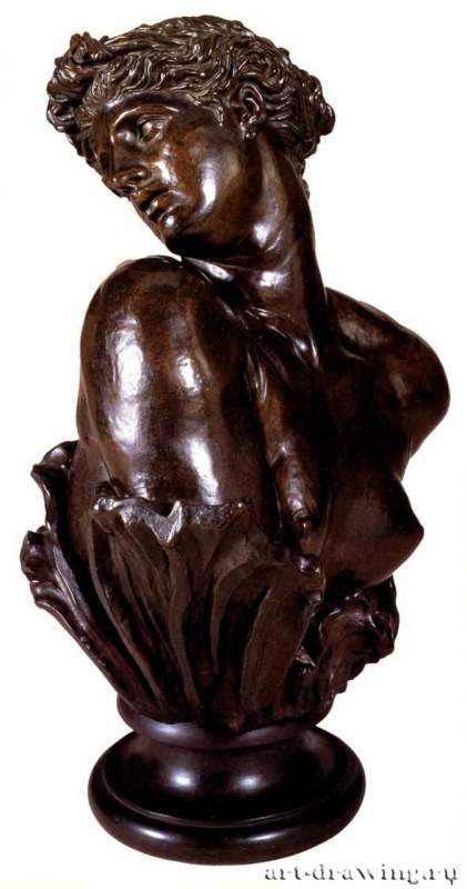 Клития, 1868 - 1878 г. - Бронза; 86 х 66 х 43 см. Лондон. Галерея Тейт.