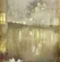 Ноктюрн в сером и золотом. 1883 - 1884 г. - Бумага, акварель; 29,21 х 23,18 см. Галерея Фрир. Вашингтон. США.