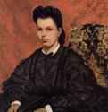 Портрет первой жены художника. 1864 - 83 x 70 смХолст, маслоРеализм, маккьяйолиИталияРим. Национальная галерея современного искусства