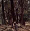 Крестьяне в лесу. 1875-1880 - 38,5 x 35 смХолст, маслоРеализм, маккьяйолиИталияГенуя. Собрание Тарагони