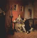 Разборчивая невеста. 1847 - 37 x 45 смХолст, маслоРеализмРоссияМосква. Государственная Третьяковская галерея