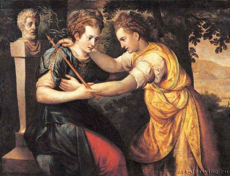 Аллегория мира и правосудия. - 103 х 134 смХолст, маслоБароккоНидерланды (Фландрия)Москва. ГМИИ им. А.С. Пушкина