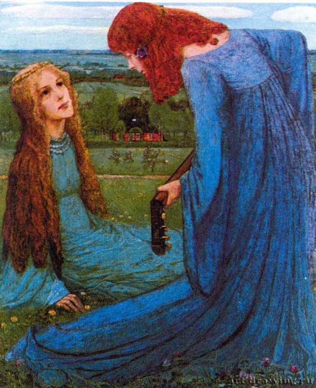 Благовещение, 1901 г. - Арнсберг. Частное собрание.