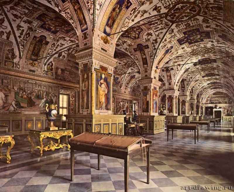 Фонтана, Доменико: Библиотека Ватикана, 1475-1589.