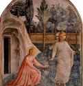 Цикл фресок доминиканского монастыря Сан Марко во Флоренции, сцена: Noli me tangere. 1437-1446 * - ФрескаГотика, раннее ВозрождениеИталияФлоренция. Музей Сан Марко