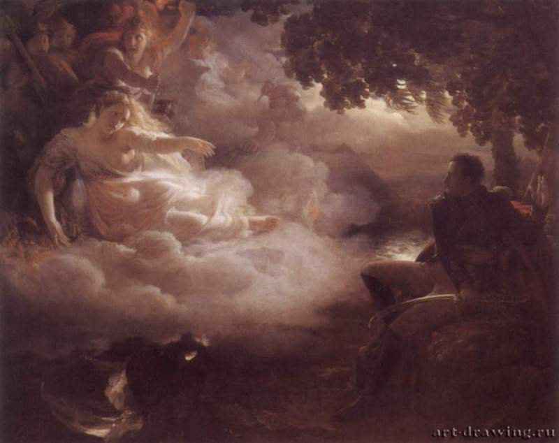 Бонапарт в Египте. Предостережение. 1810 - Холст, масло. Классицизм. Франция. Париж. Лувр.