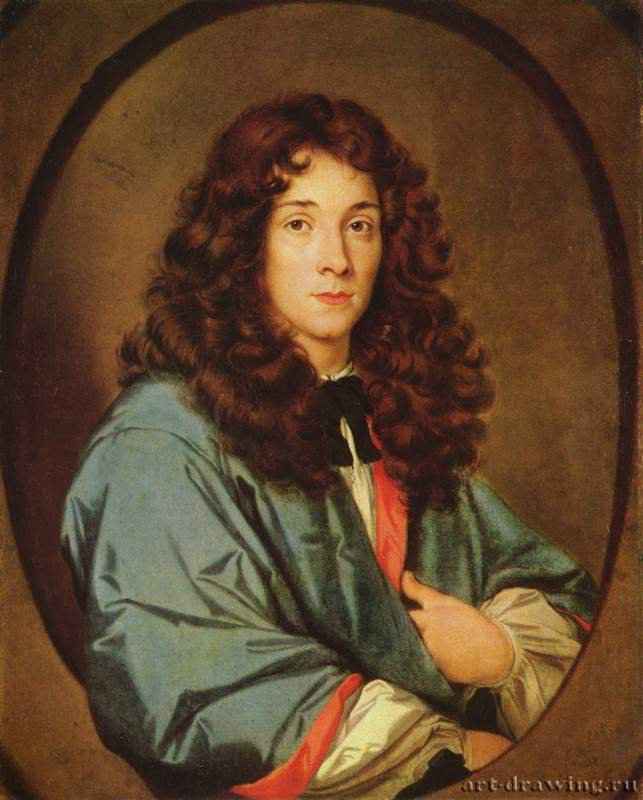 Портрет молодого человека. 1650 - 84,5 x 67 см. Холст. Барокко. Франция. Будапешт. Венгерский музей изобразительных искусств.